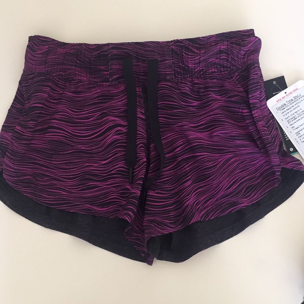 Lululemon lemon shorts new with tags